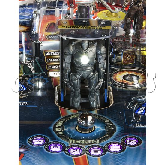 Iron Man Pinball Machine - detail 2