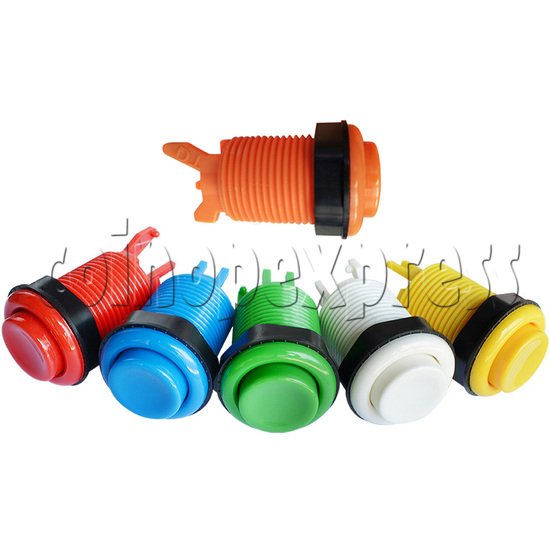 33mm Round Flat Push Button - full colors