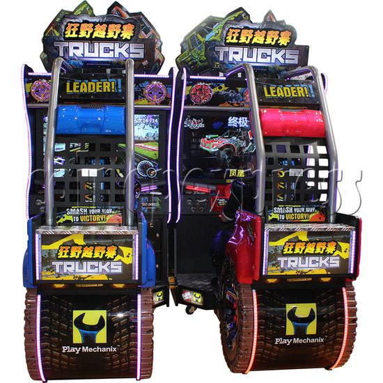 Nitro Trucks Racing Game Machine