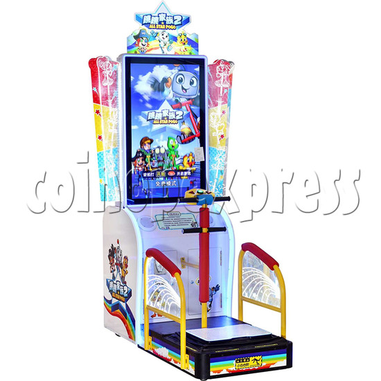 All Star Pogo Jumping Racing Sport Game Machine