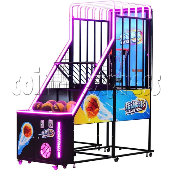 Storm Shot 2 Basketball Arcade Ticket Redemption Game Machine single machine