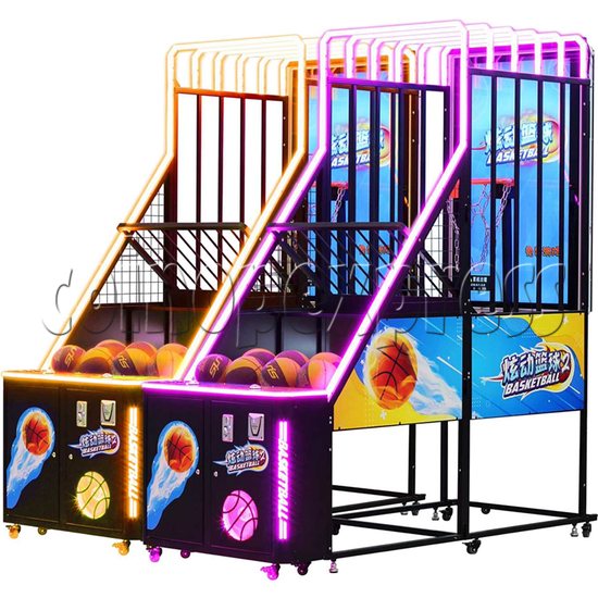 Storm Shot 2 Basketball Arcade Ticket Redemption Game Machine two machines