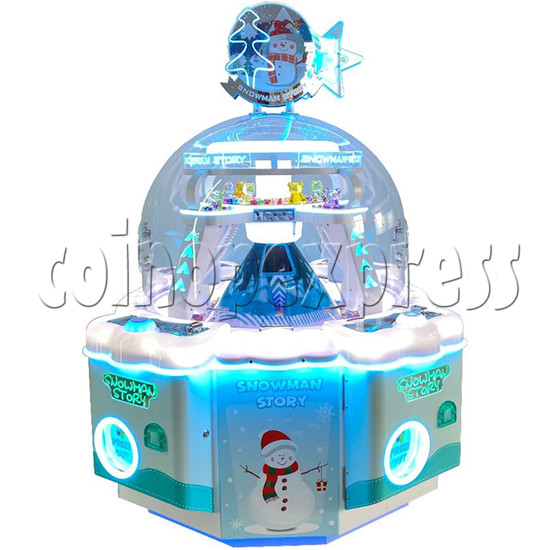 Snowman Story Prize Machine blue color