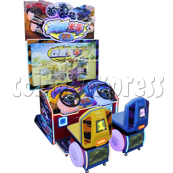 Crazy Car Video Driving Game Arcade Machine