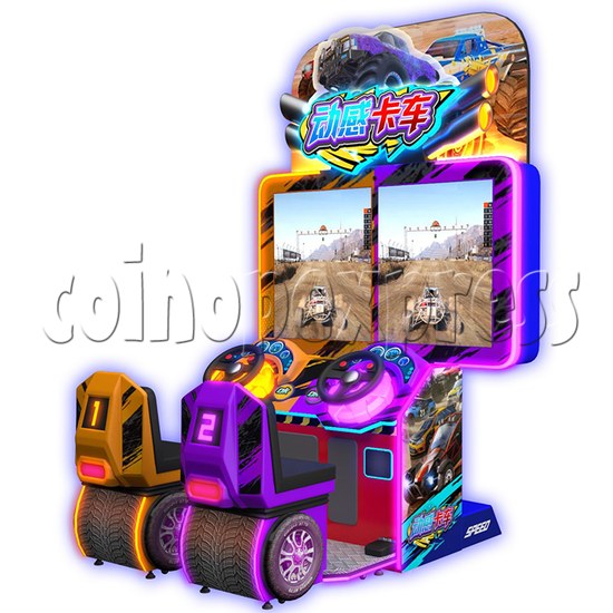 Crazy Car Video Driving Game Arcade Machine