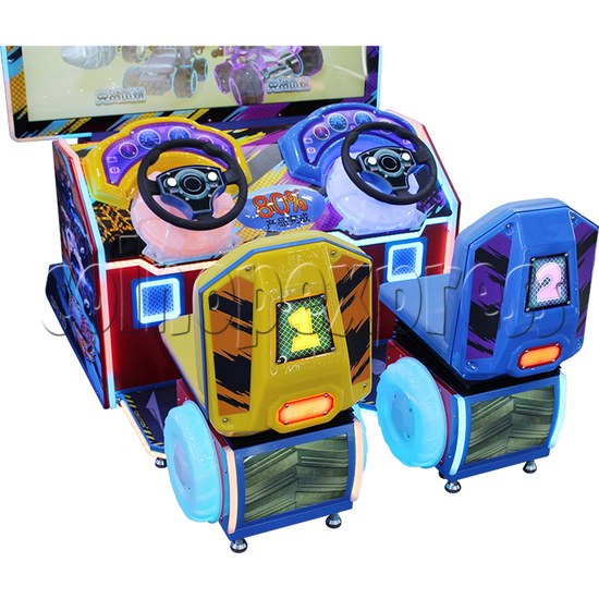 Crazy Car Video Driving Game Arcade Machine seats