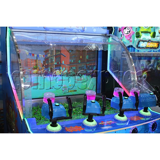 Crazy Graffiti Water Shooting Amusement Machine control panel