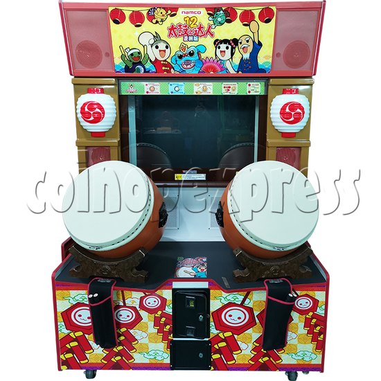 Taiko no Tatsujin 12 Arcade Music Machine (used) front view