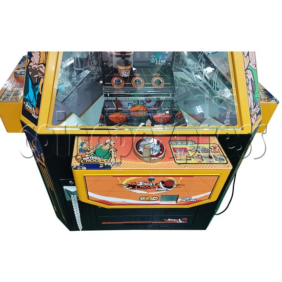 Street Hoops Party Redemption Machine (used) control panel