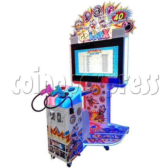 Gun Bullet X Shooting Game Machine