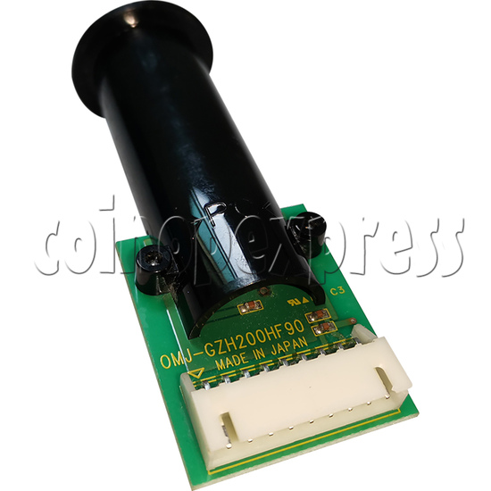 Gun Sensor PCB for Razing Storm Namco RM05-12586-00 (used) angle view