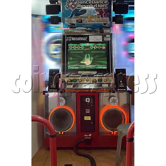 Dance Dance Revolution A20 Music Video Game Machine front view