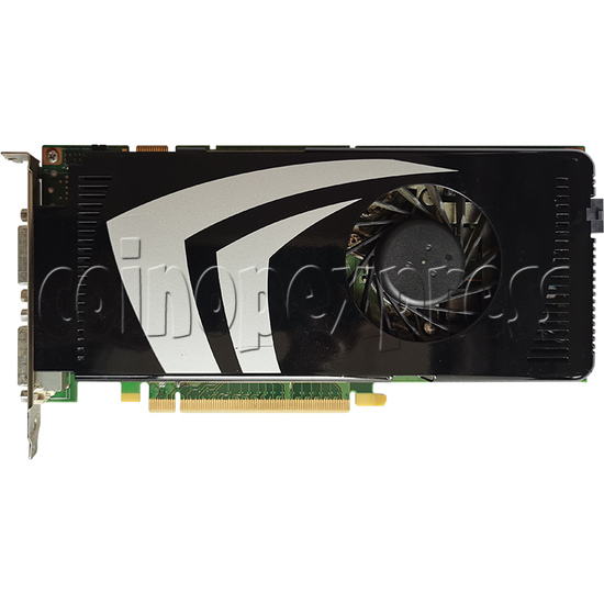 Video Card for Ace Angler - NVIDIA GeForce 9600GT top view