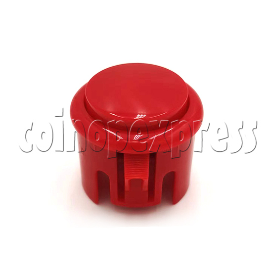 30mm Round Momentary Contact Push Button with Clipper front view