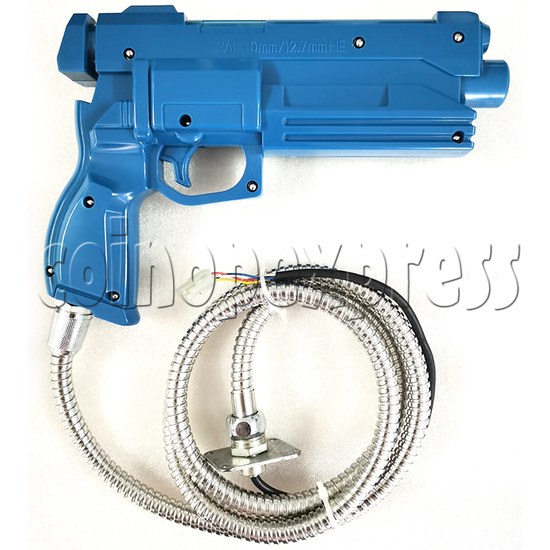 Virtual Cop 1 & 2 Gun Assembly for Arcade Machine blue color