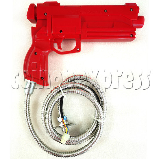 Virtual Cop 1 & 2 Gun Assembly for Arcade Machine red color