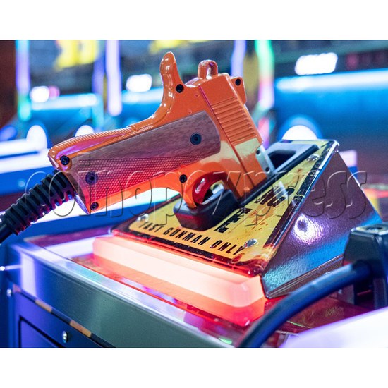 Fast Gunman Shooting Arcade Machine gun