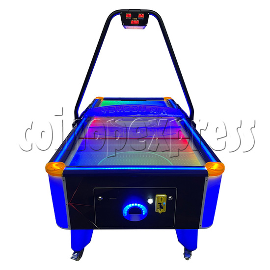 Large Air Hockey with Light Box and Table LED Light 4 Players Air FX side view 2