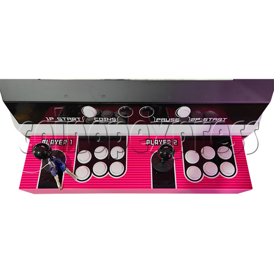 19inch Metal Candy Cabinet (pink color) control panel