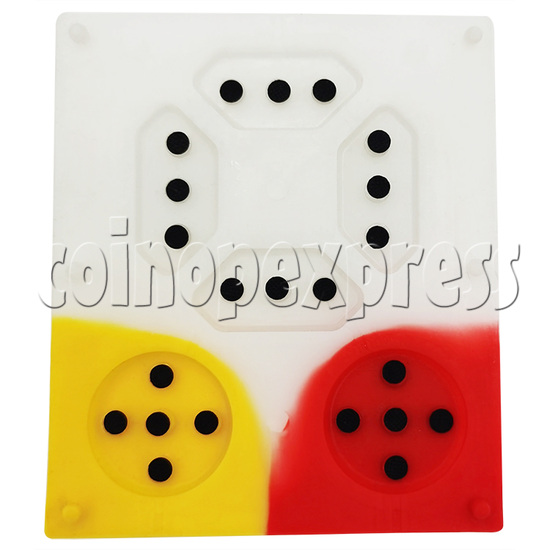 Rubber Key Pad for Power Truck / Speed Driver Arcade Machines back view
