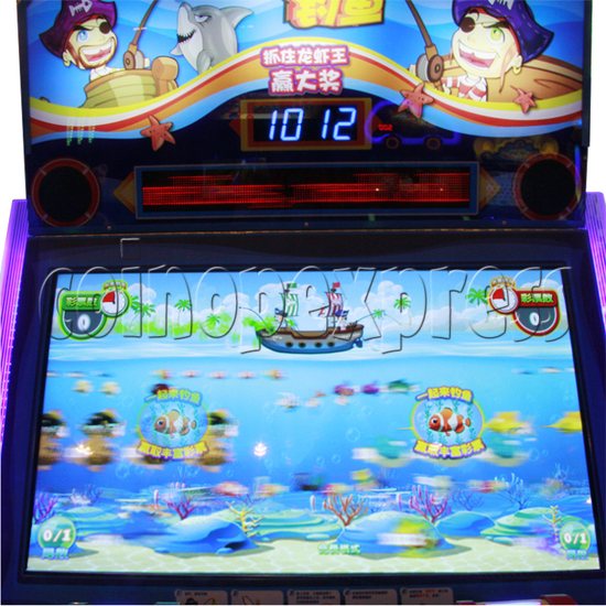 Pirate's Hook Video Fish machine 4 players (Used)