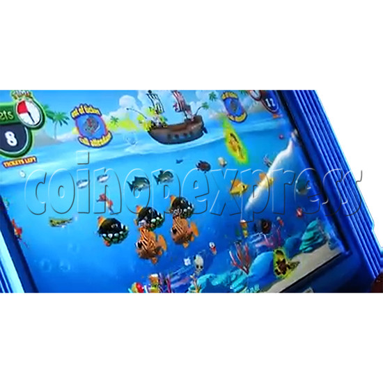 Pirate's Hook Video Fish machine 4 players (Used)