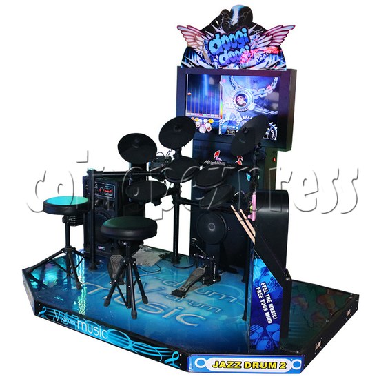 Electronic Jazz Drum 2 Game Machine right view