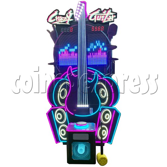 Crazy Guitar Hammer Machine front view