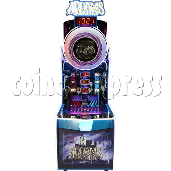 The Addams Family Ticket Redemption Machine (1 Player) front view