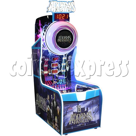 The Addams Family Ticket Redemption Machine (1 Player) left view