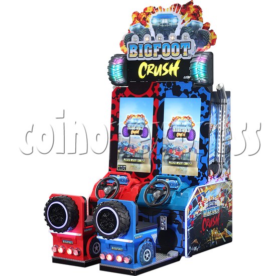 Big Foot Crush Driving Machine (Twin Seat) right view