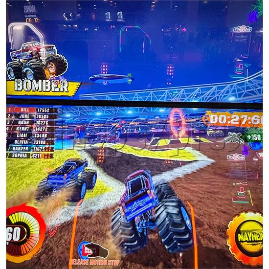 Bigfoot Mayhem Driving Machine (65inch LCD screen) screen display 1