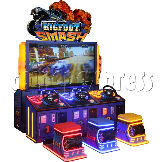 Bigfoot Smash Driving Machine left view