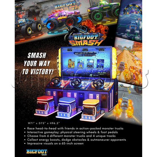 Bigfoot Smash Driving Machine catalog