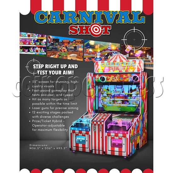 Carnival Shot Shooting Machine (Prize Version) catalog