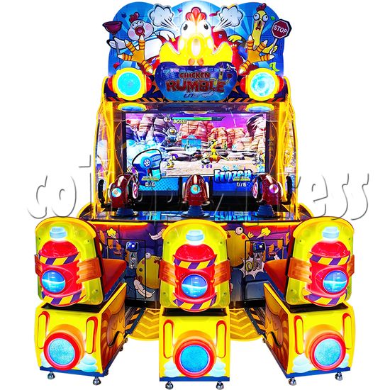 Chicken Rumble Shooting Machine front view