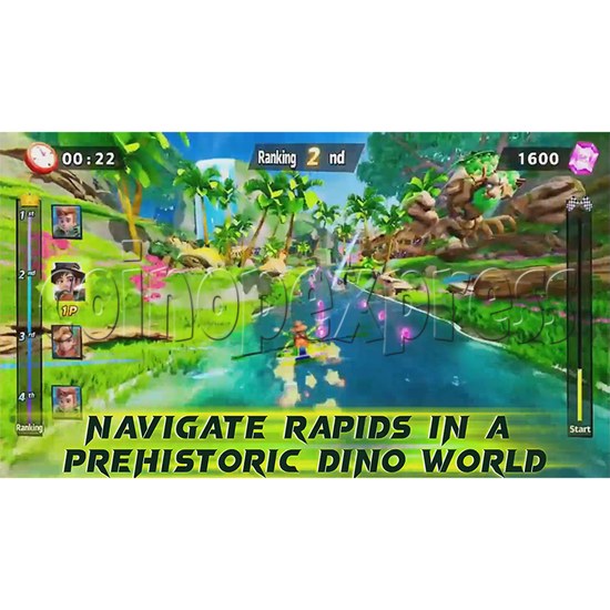 Dino Storm Arcade Machine screen display 4