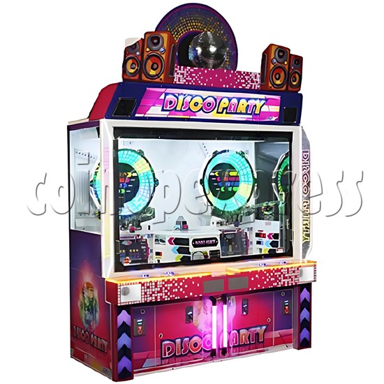 Disco Party Ticket Redemption Machine left view
