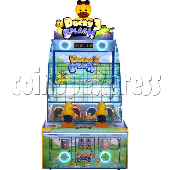 Ducky Splash 3 Water Shooting Ticket Redemption Machine front view