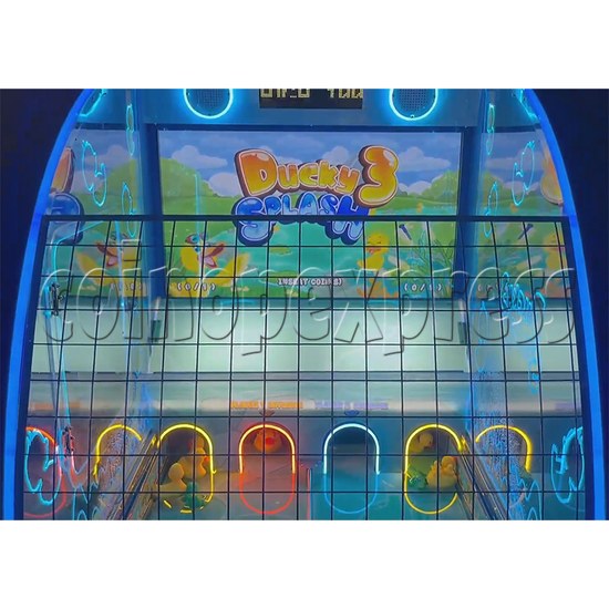 Ducky Splash 3 Water Shooting Ticket Redemption Machine playfield