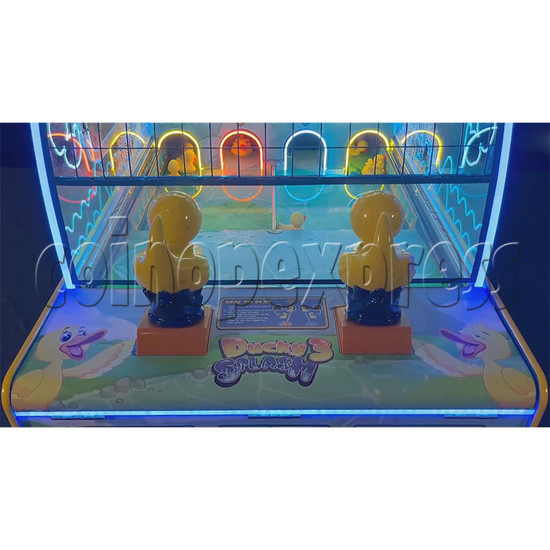 Ducky Splash 3 Water Shooting Ticket Redemption Machine control panel