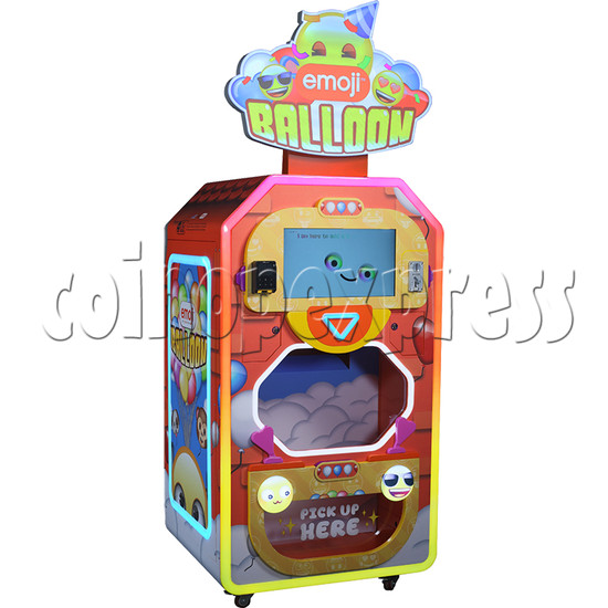 Emoji Balloon Vending Machine left view