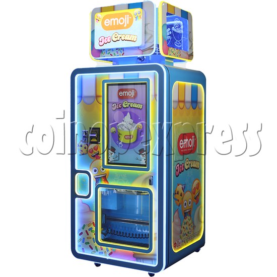 Emoji Ice Cream Vending Machine right view