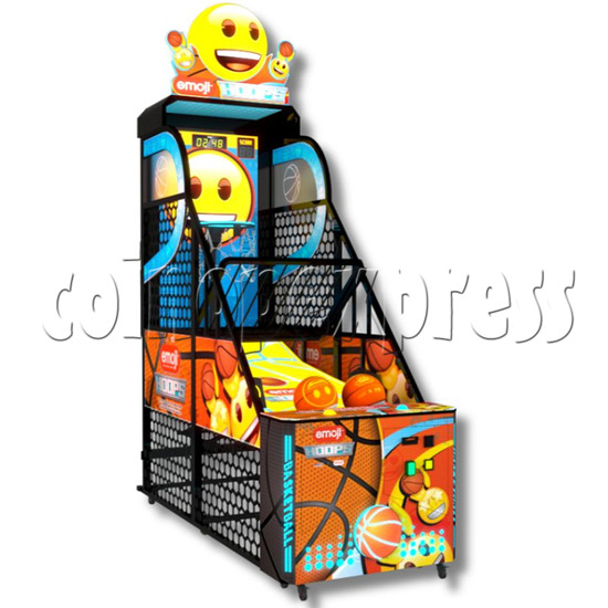Emoji Hoops Basketball Shooting Machine (1 Player) left view
