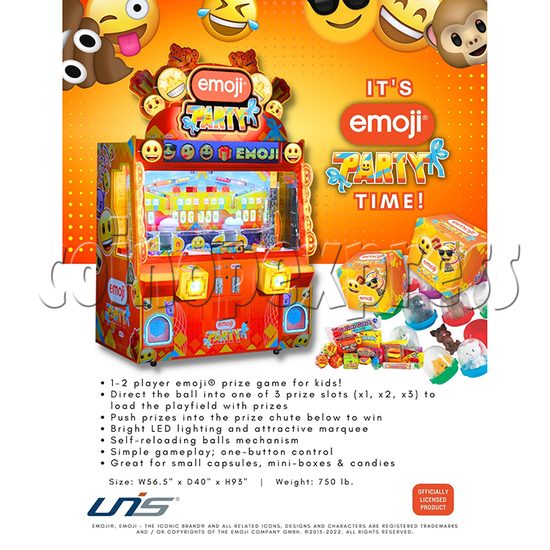 Emoji Party Prize Machine catalog