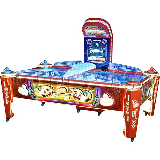 Emoji Power Puck Air Hockey Machine (multi-puck version) right view
