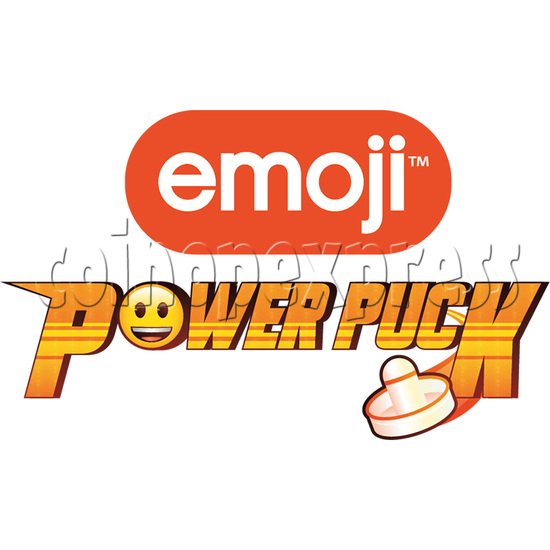 Emoji Power Puck Air Hockey Machine (multi-puck version) logo