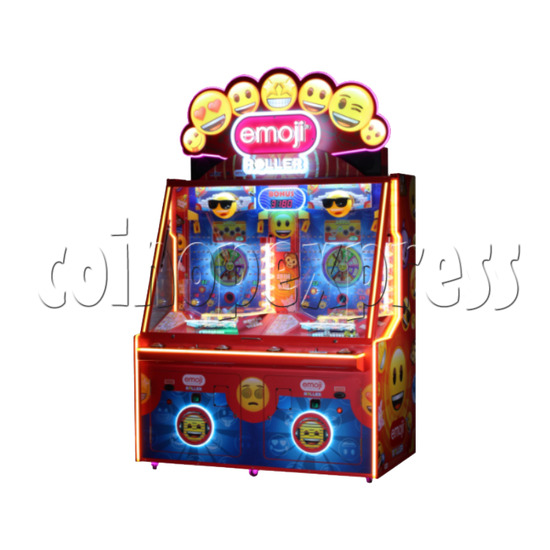 Emoji Roller Ticket Redemption Machine right view