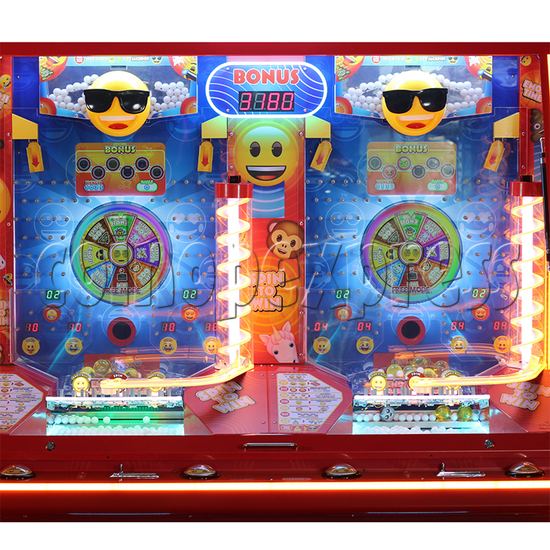 Emoji Roller Ticket Redemption Machine playfield