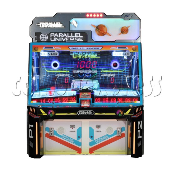 Parallel Universe Ticket Redemption Machine front view